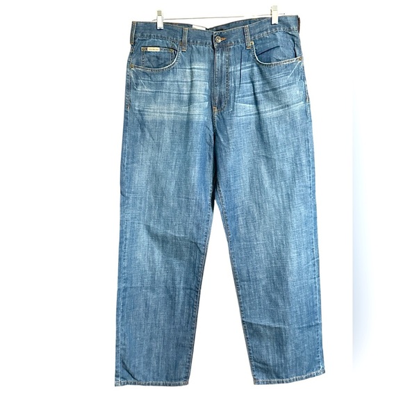 NWT‎ Calvin Klein Men's Blue Jeans 36 X 30 - Picture 2 of 7